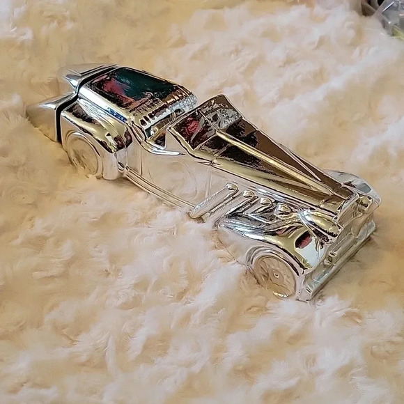 🌴3/$15🌴 Avon Silver Duesenberg Old Fashioned Car History Vintage - Picture 1 of 16